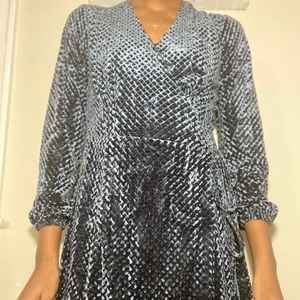 Blue-Green Cece Dress